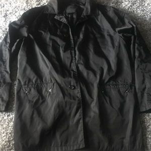 PRADA Black Mens Windbreaker Coat